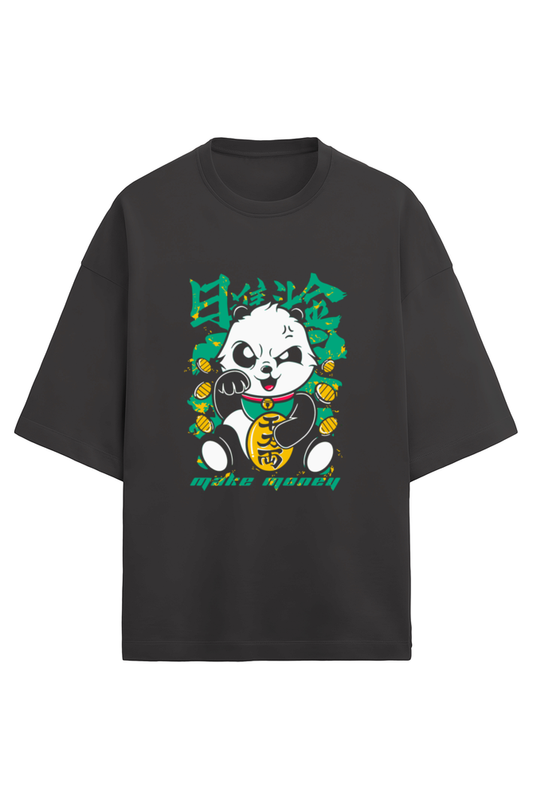 Money Panda Terry oversized t-shirt