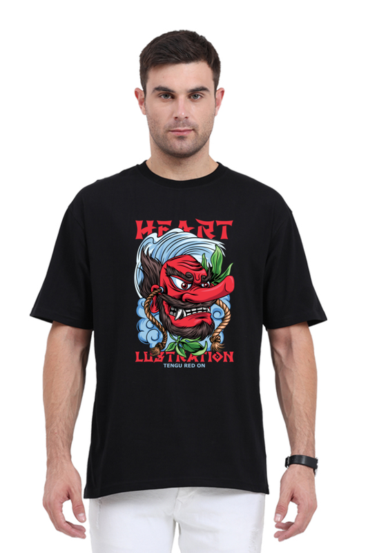 Heart Lustration classic oversized t-shirt