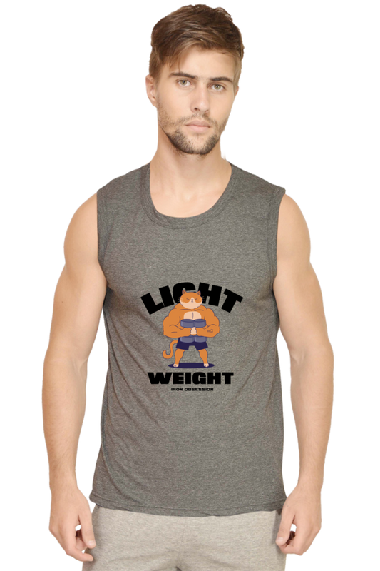 Light weight (light) Sleeveless t-shirt