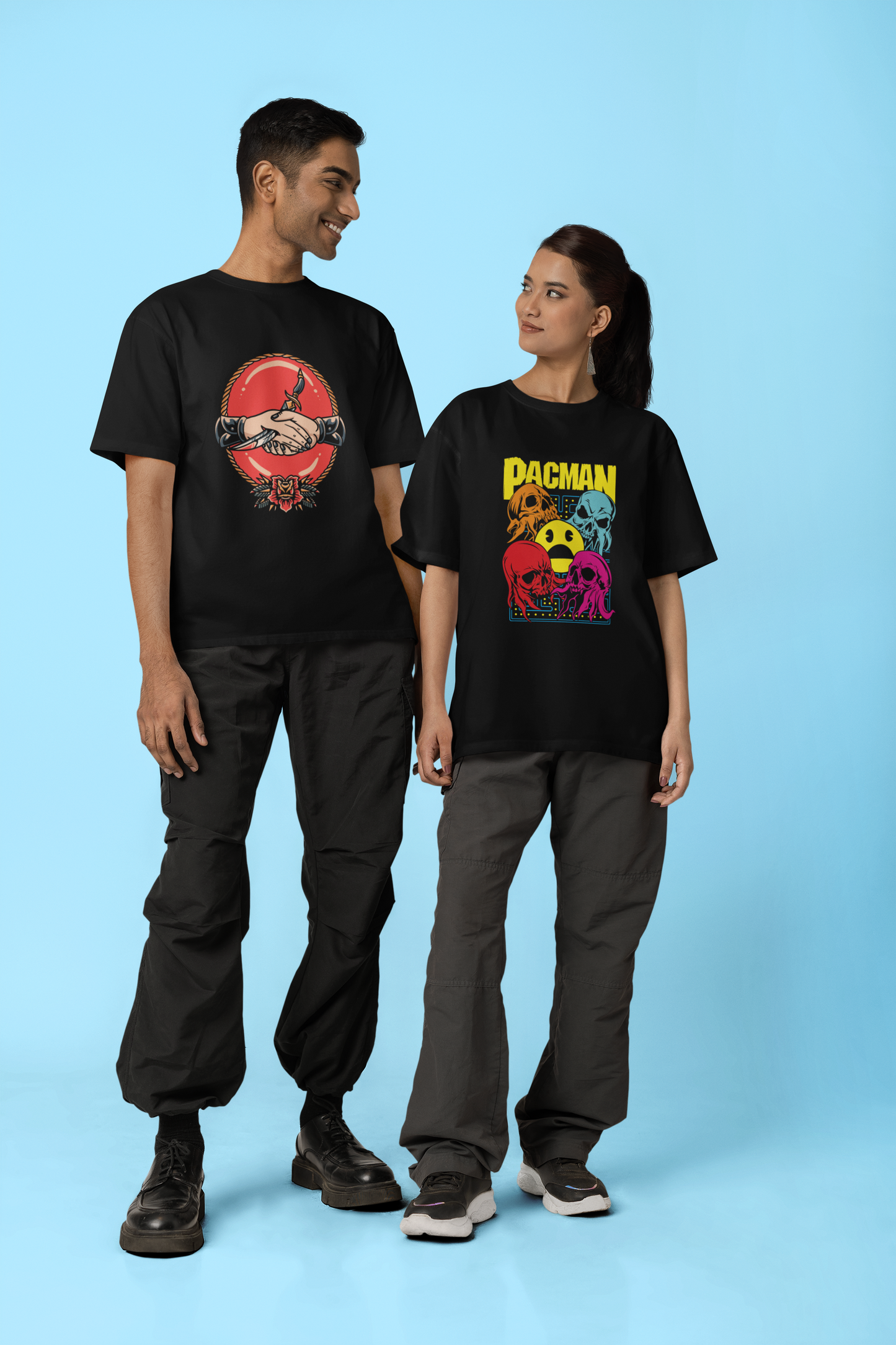 Pacman Terry oversized t-shirt